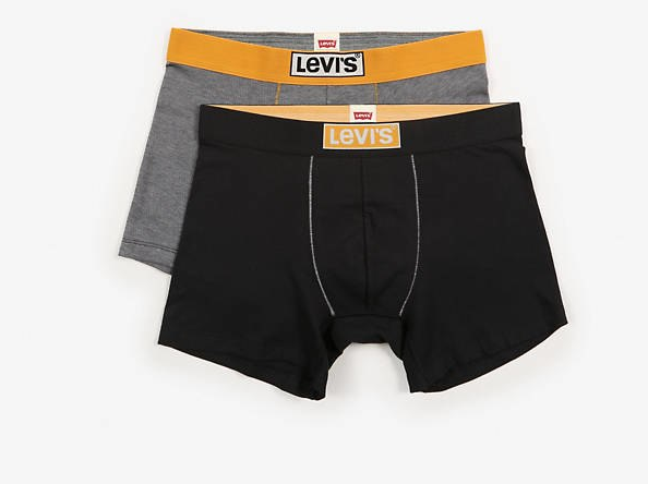 Levis sportwear grey melange boxer logo Levis sportwear grey melange boxer logo